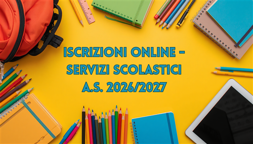 Riapertura iscrizioni ai servizi scolastici 2026/2027